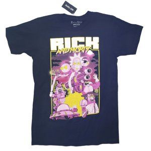 Rick and Morty Grapic Tee shirt Tshirt Cartoon Network Adult Swim Hot Topic